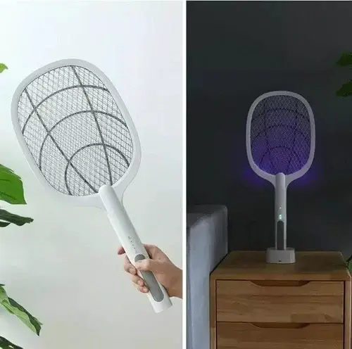 2-in-1 Electric Swatter & Night Mosquito Killing Lamp (🔥BUY 2 FREE SHIPPING)