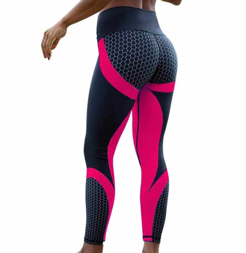 【Buy 2 Free Shipping】Colorblock Butt Lifting High Waist Sports Leggings