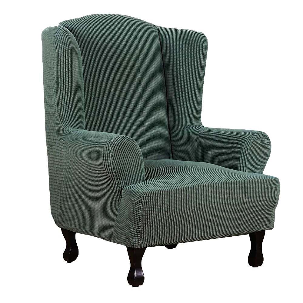 Stretch Wingback Chair Cover