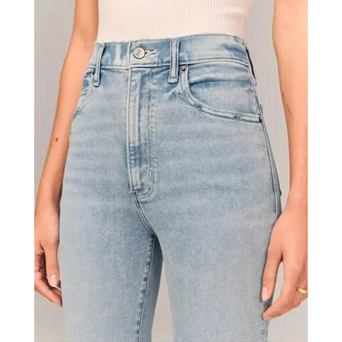 Ultra high waist stretch flare jeans - Buy 3 and get free shipping