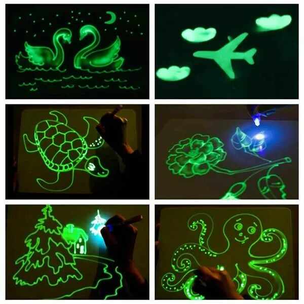 BIG SALE - 25% OFFMagic LED Light Drawing Pad - Release the Creativity of Children!