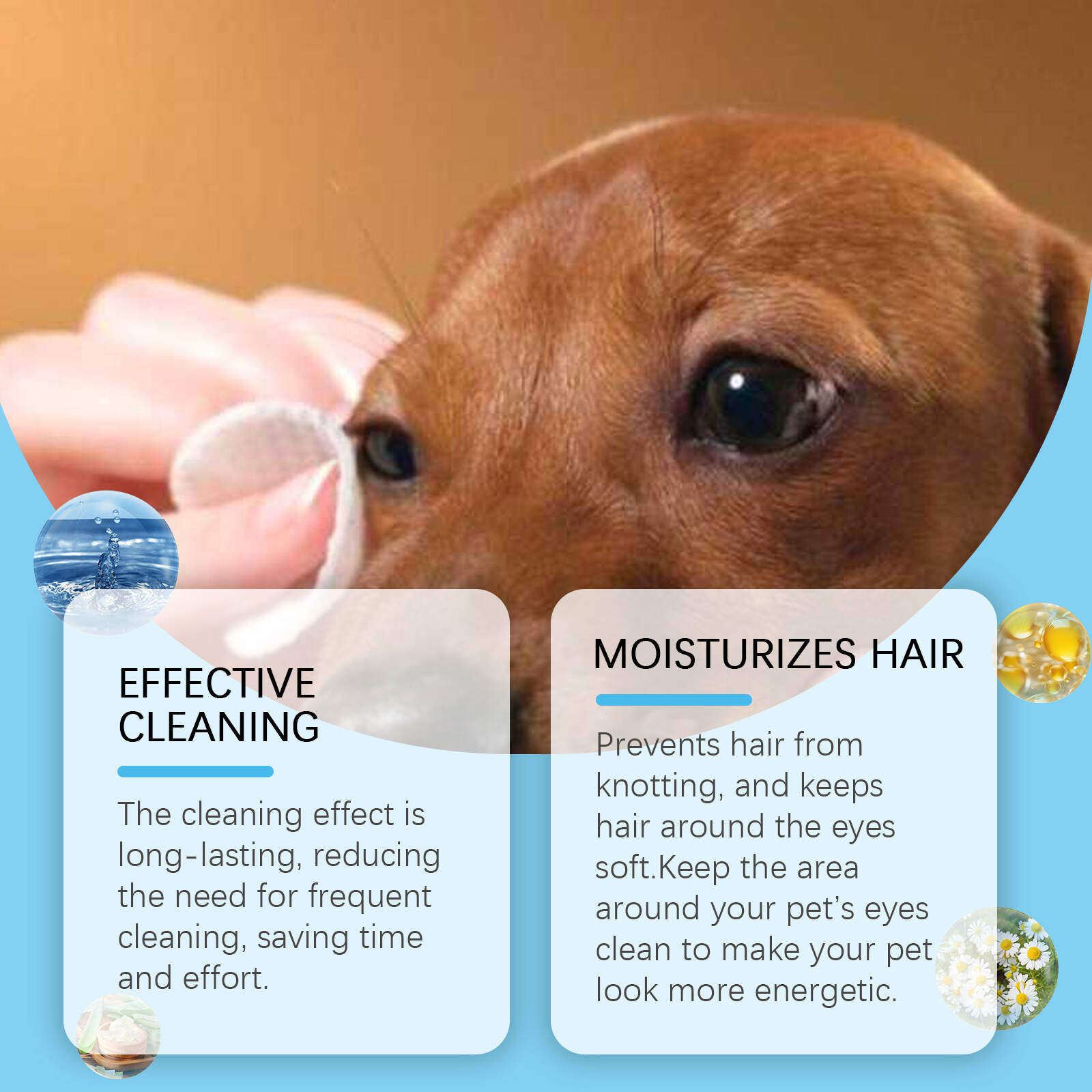 Pet Eye Cleaning Wipes