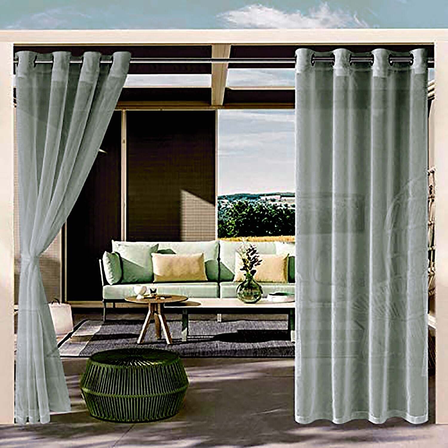 Waterproof Outdoor Curtain Privacy