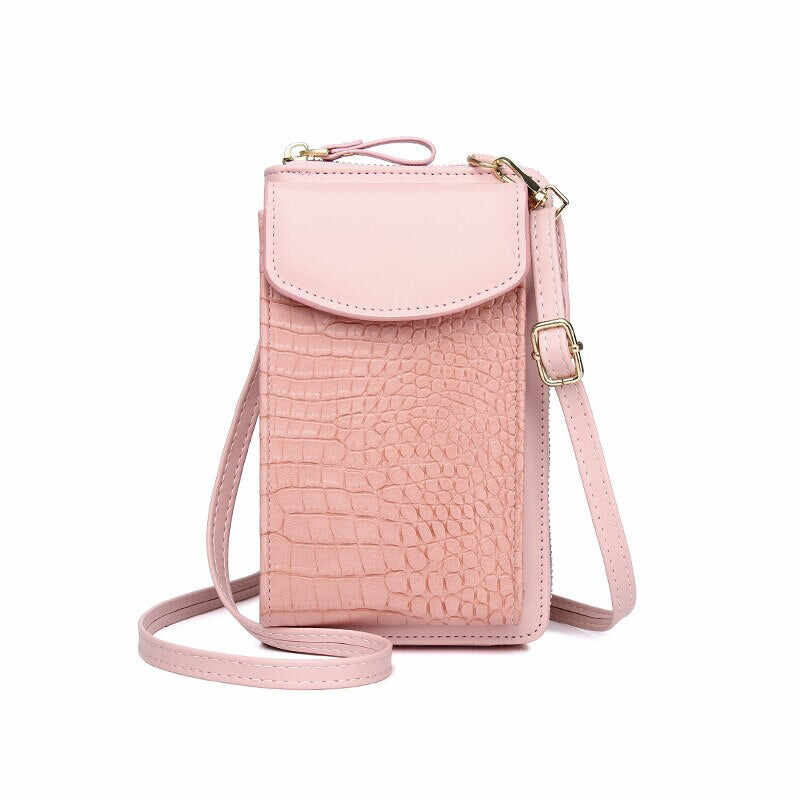 Women Bag Shoulder Bag Female Handbags Messenger Bag Wallet Card Bags Crocodile Pattern Coin Purse Mobile Phone Bag