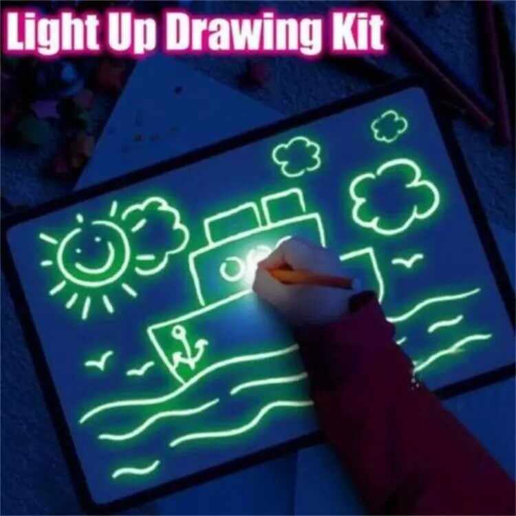 BIG SALE - 25% OFFMagic LED Light Drawing Pad - Release the Creativity of Children!