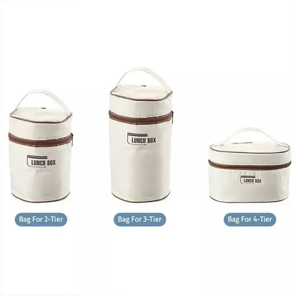 Portable Insulated Lunch Container Set