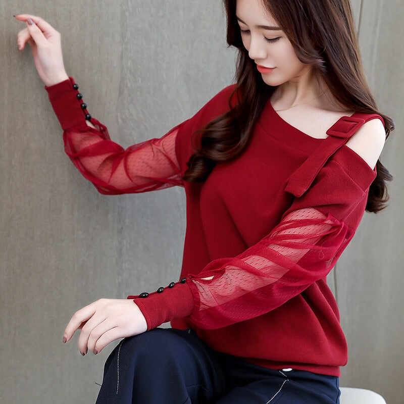 Spring Long Sleeve Shirt Women Fashion