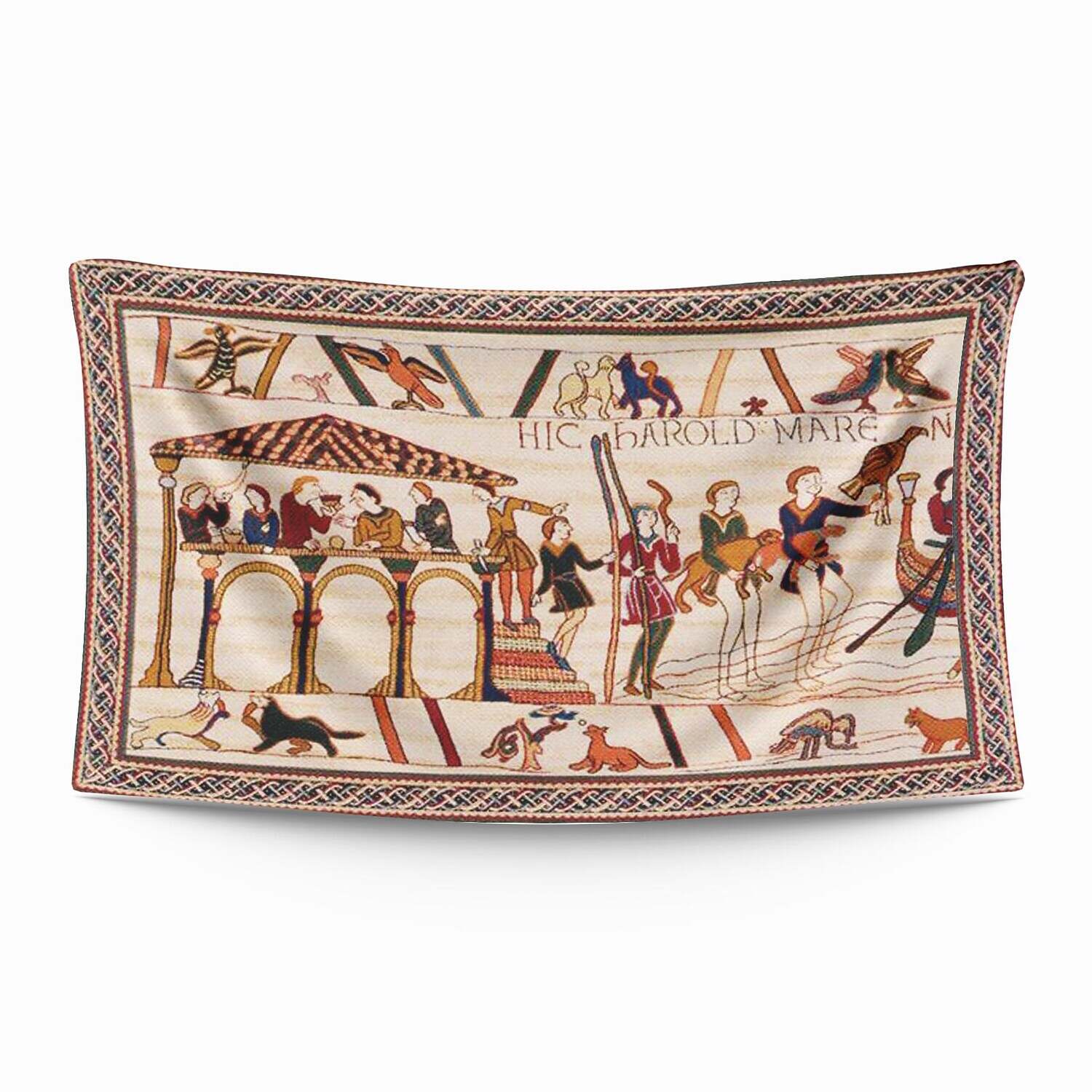 Bayeux Medieval Wall Tapestry Art Decor