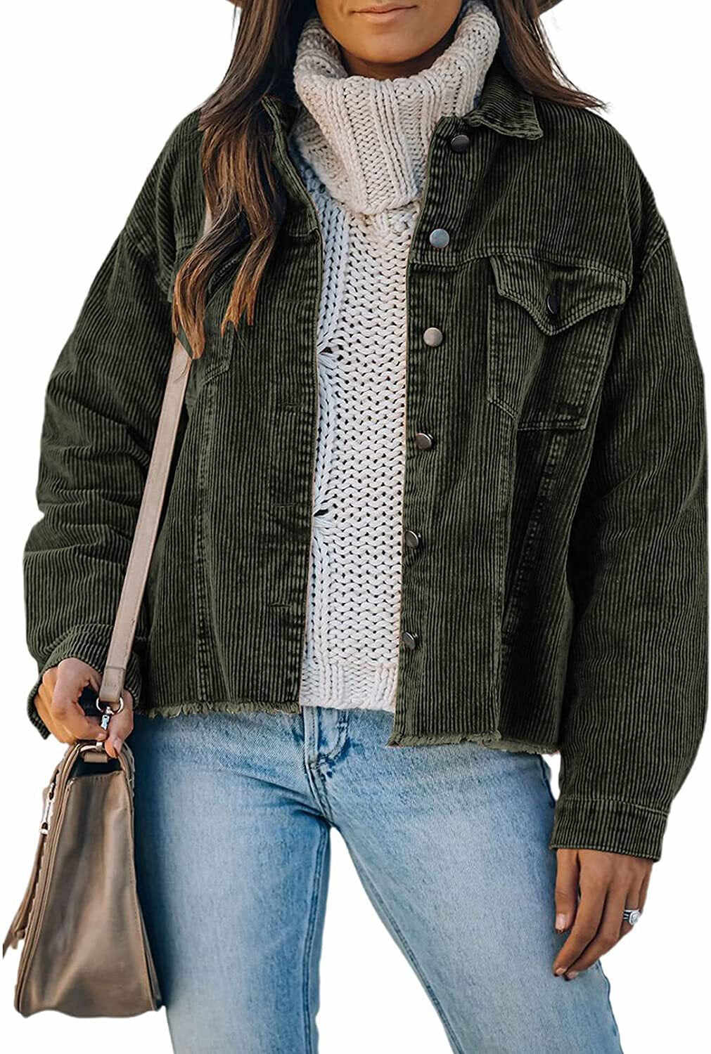 Women's Loose Long-sleeved Jacket