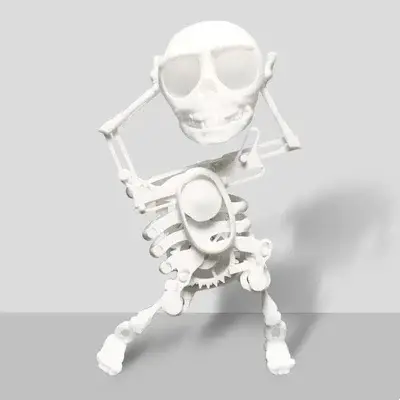 💀Dancing and Swinging 3D Skull Toy