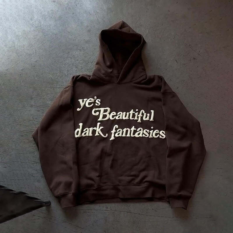 Ye's Beautiful Dark Fantasies Print Men's Hoodie