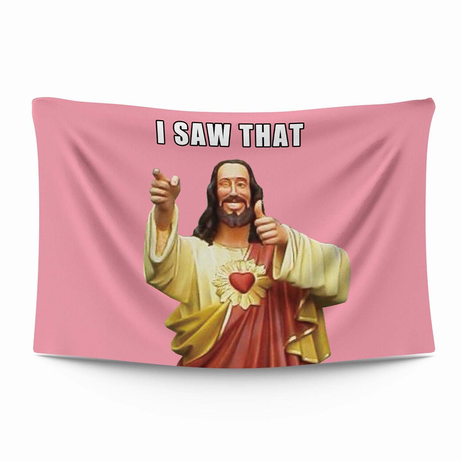 Funny Large Wall Tapestry Jesus Art Decor