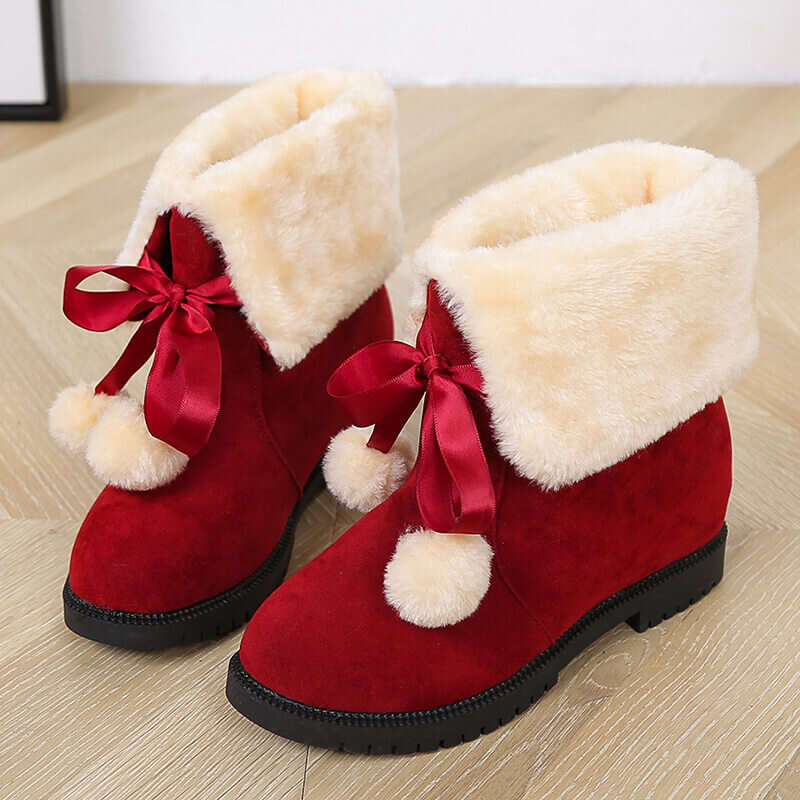 Women's 2021 Fashion Bow Snow Boots