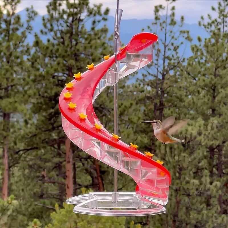 Last Day Promotion 50% - DNA Helix 32-Port Hummingbird Feeder