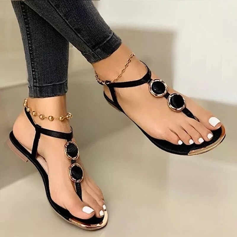 Womens Flip-Flops Open Toe Casual Shoes