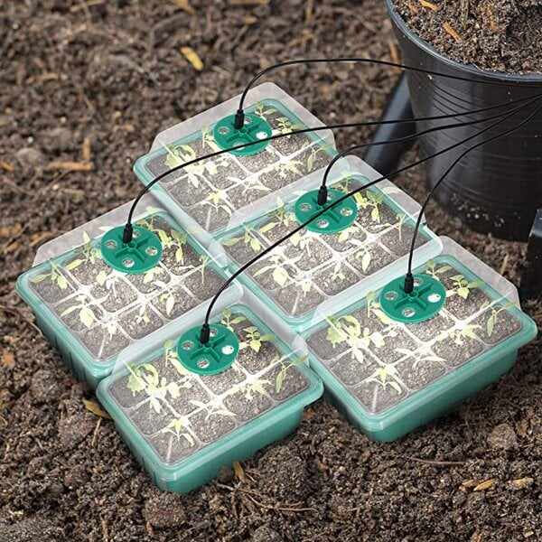 (🔥Spring Promotion 48% OFF) Seed Starter Trays with Grow Light