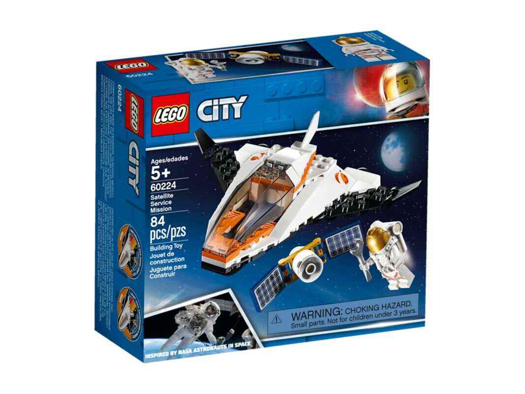 LEGO Satellite Service Mission