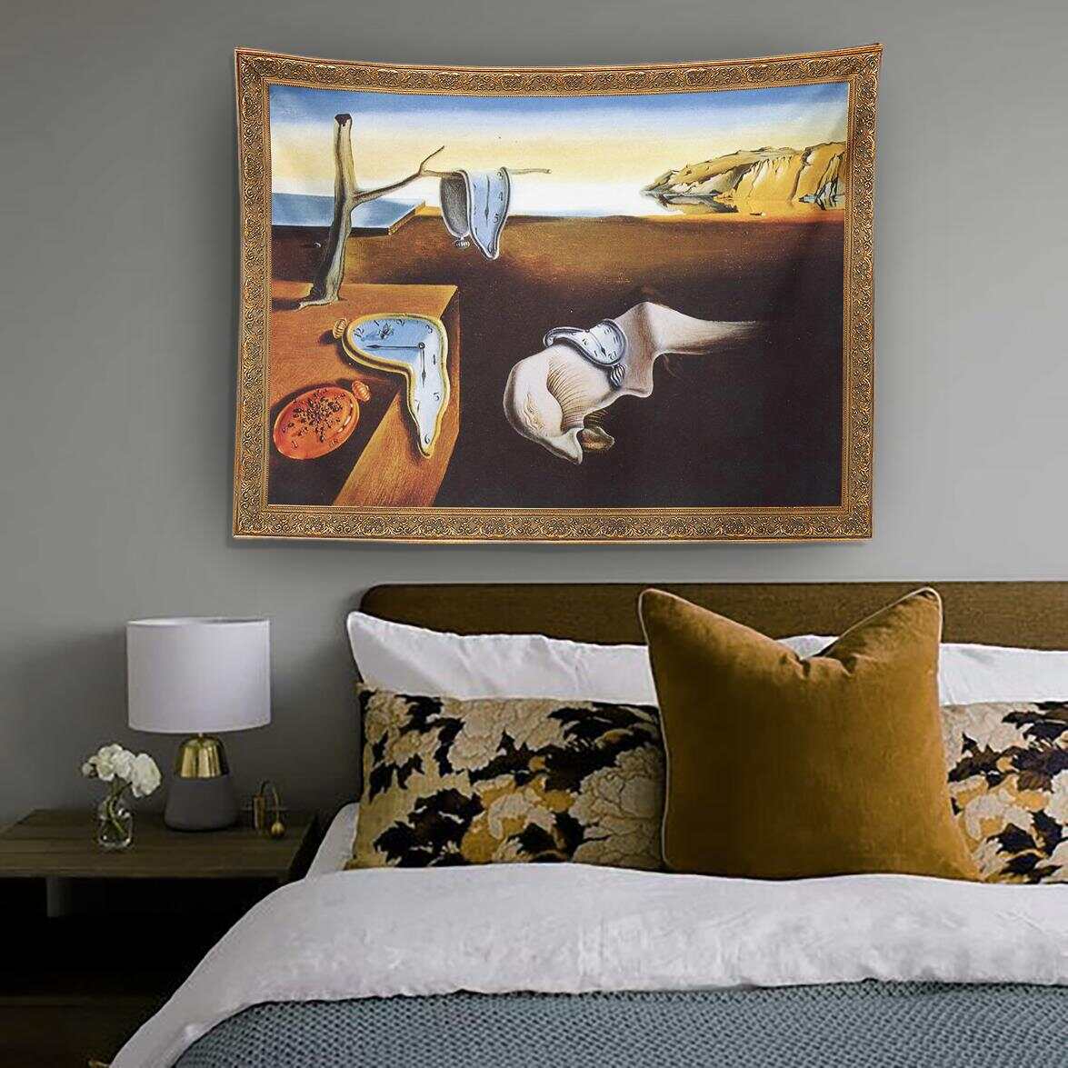 Salvador Dali Wall Tapestry Art Decor Famous Painting Style