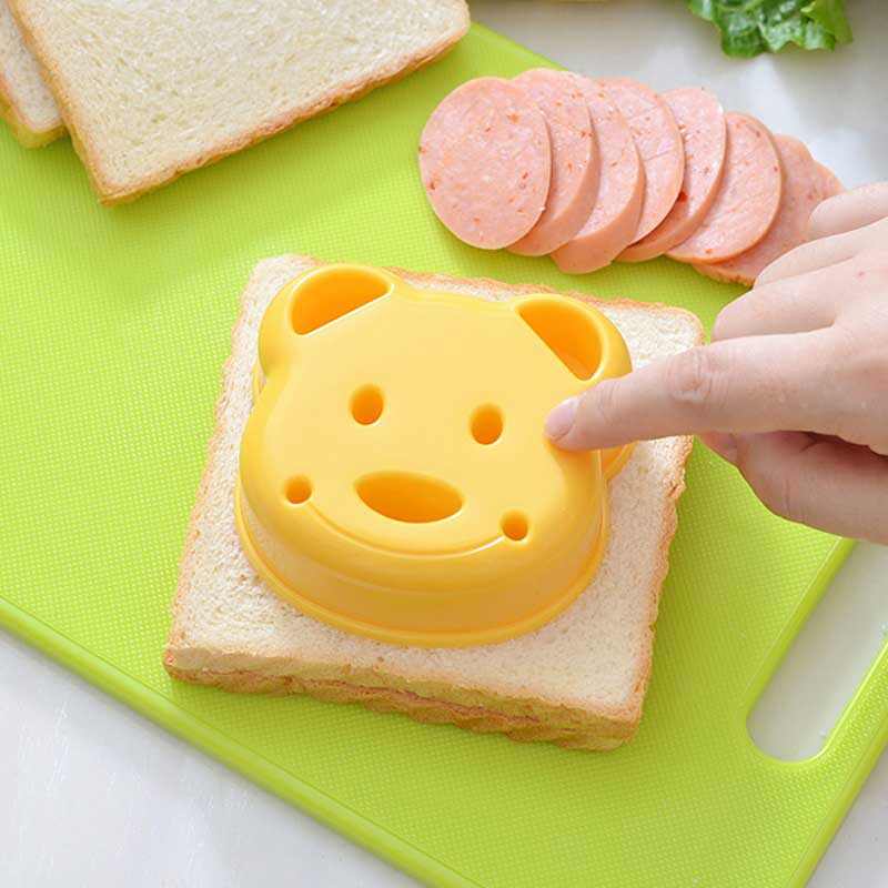 Bear Shape Sandwich Mold Cutter