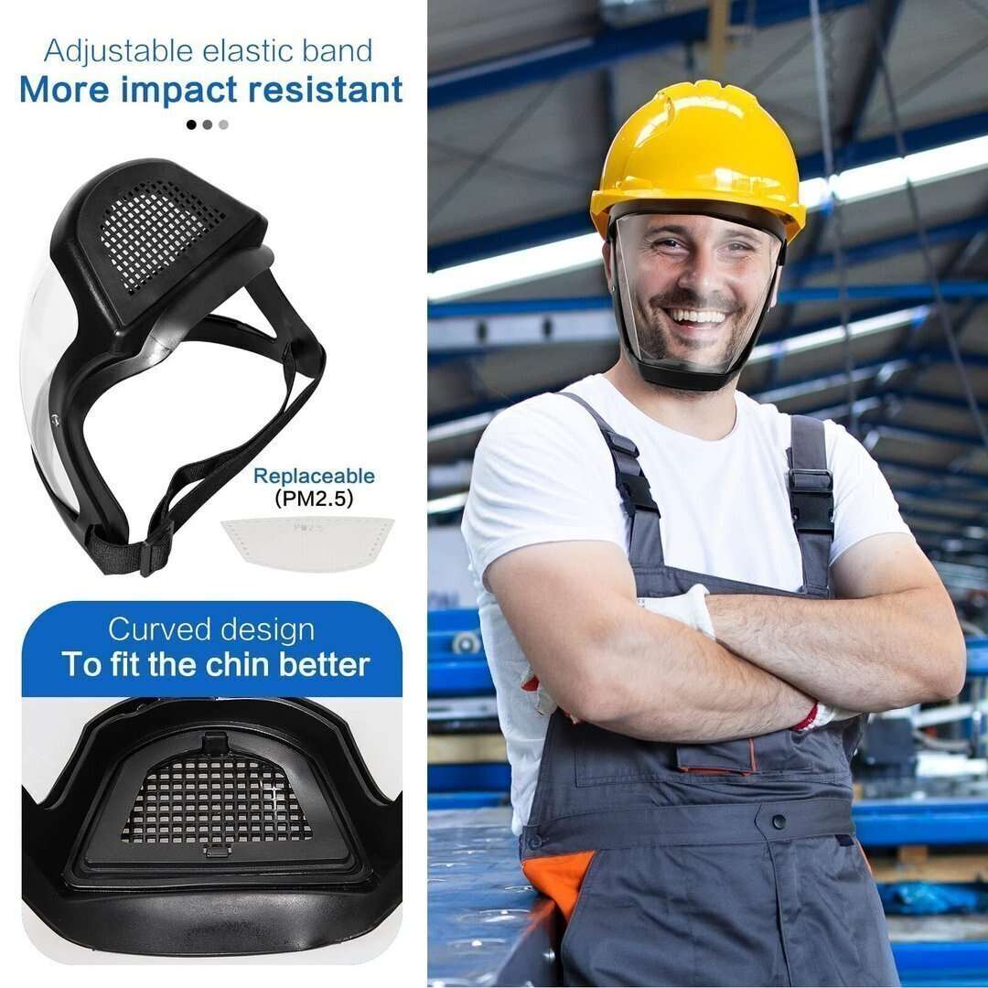 BIG SALE - 50% OFF-Anti-Fog Protective Full Face Shield