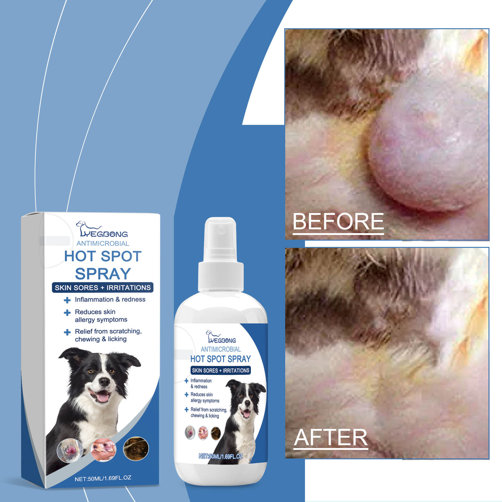 Antimicrobial  Hot Spot Spray