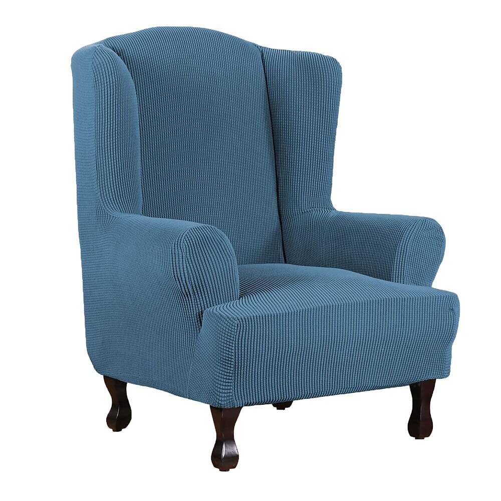 Stretch Wingback Chair Cover