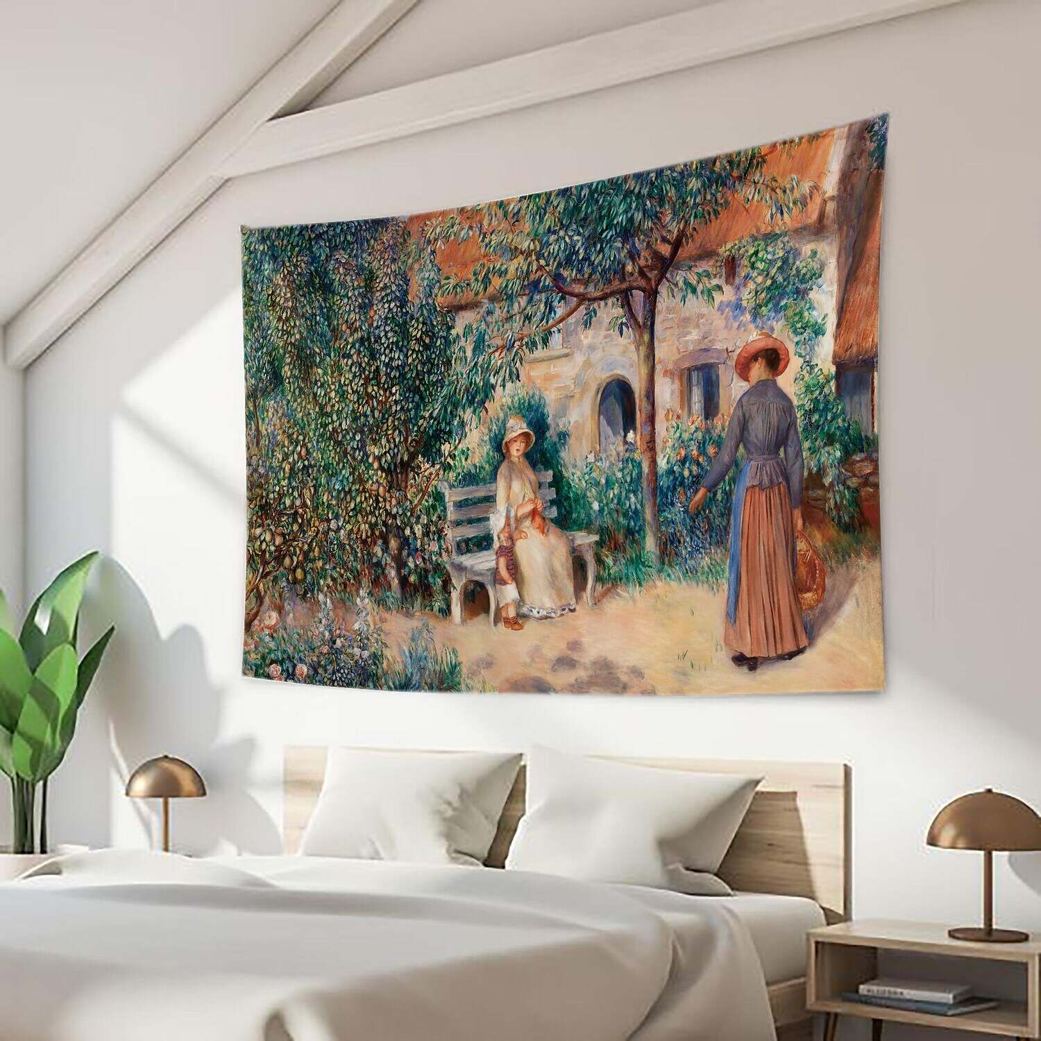 Oil Painting Wall Tapestry Art Decor