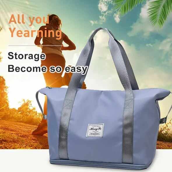 SUMMER Sale-High-capacity(440g) Double-layer Wet Separation Travelling Bag