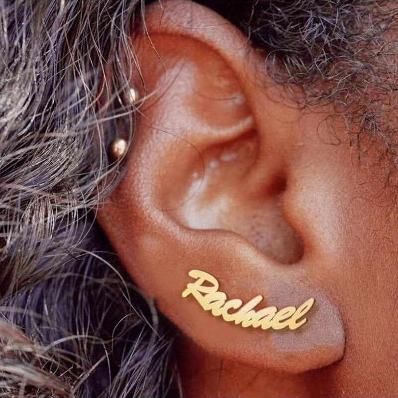 Personalized  Earrings with the first name