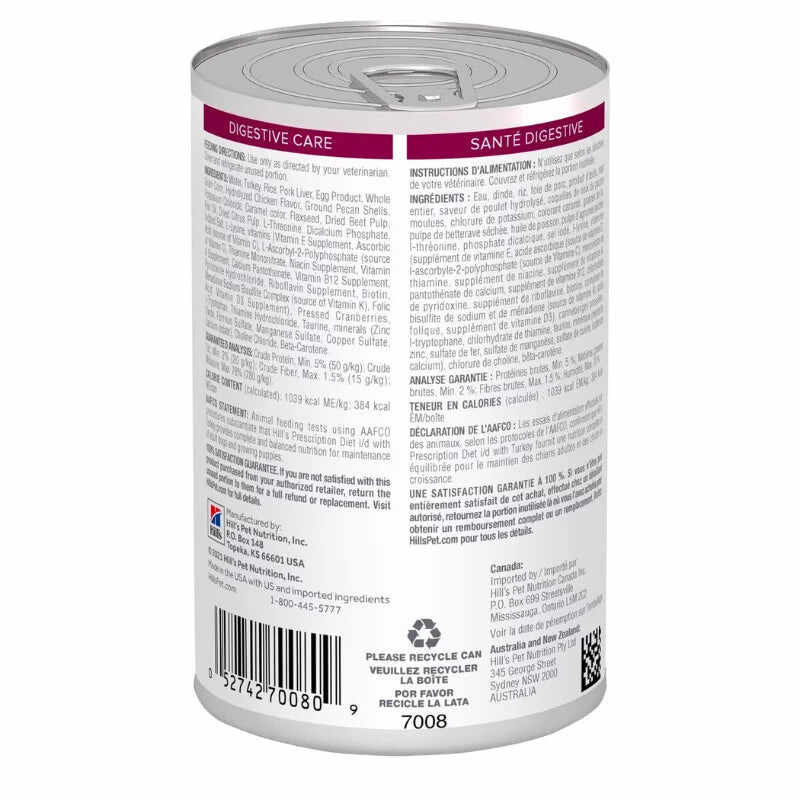 Hill's Prescription Diet - Canine i/d Digestive Care Canned 13oz