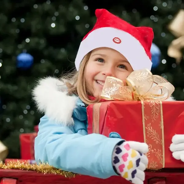 🎅Electric Christmas Hat 🔔 This Santa hat can sing and dance!🎵