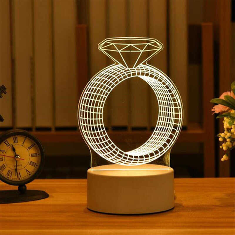 3D Acrylic Led Lamp