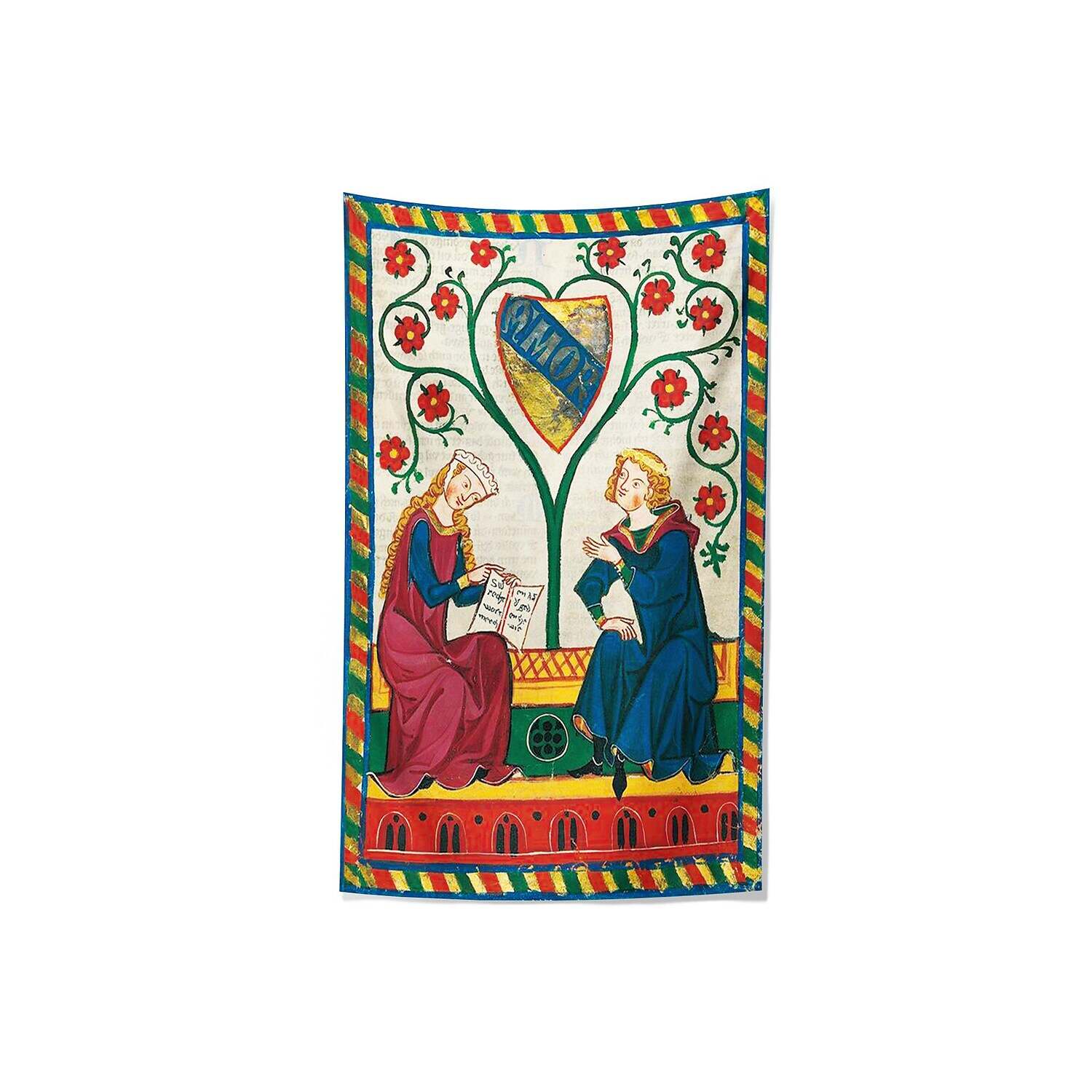 Medieval Large Wall Tapestry Art Decor