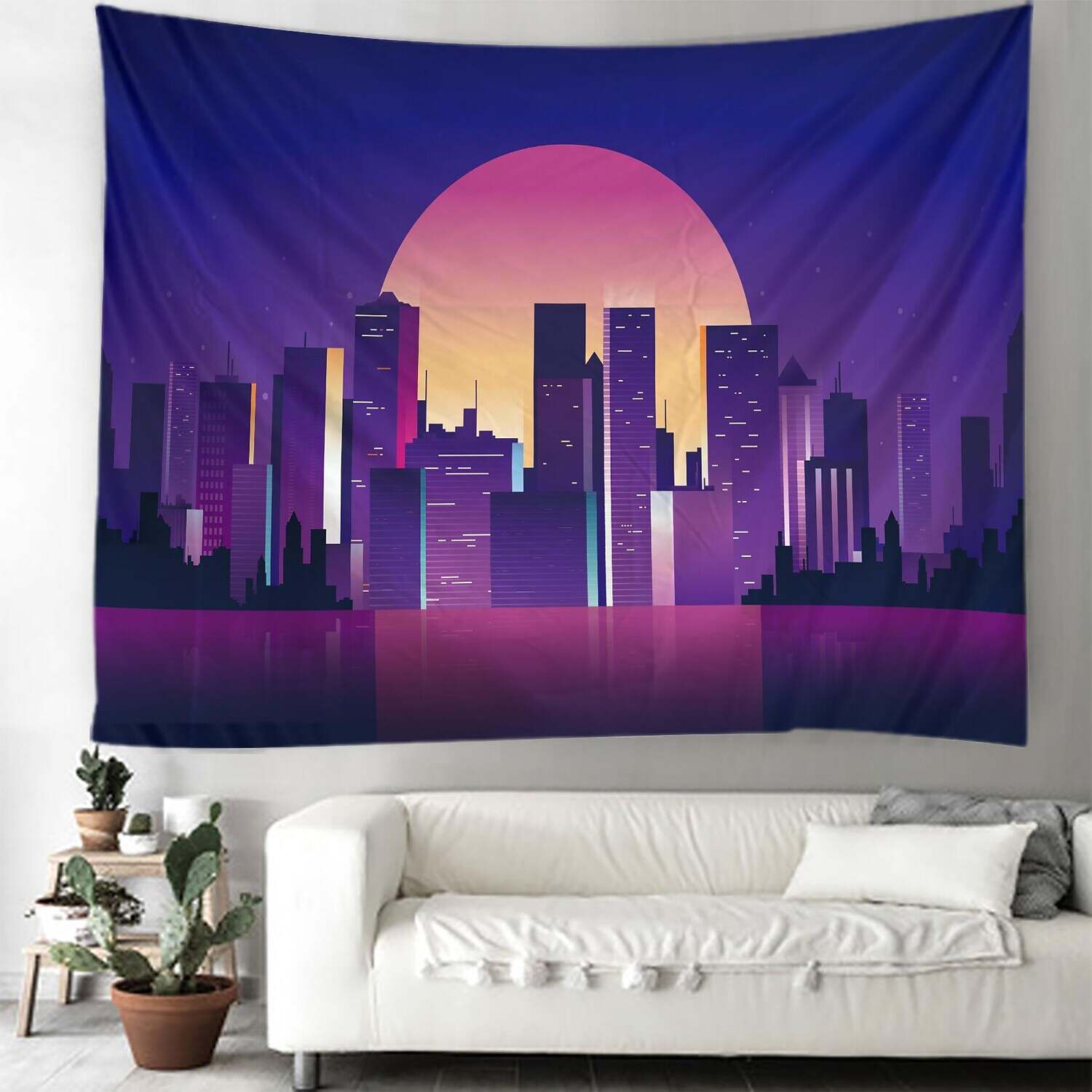 City Wall Tapestry Art Decor Photograph Backdrop