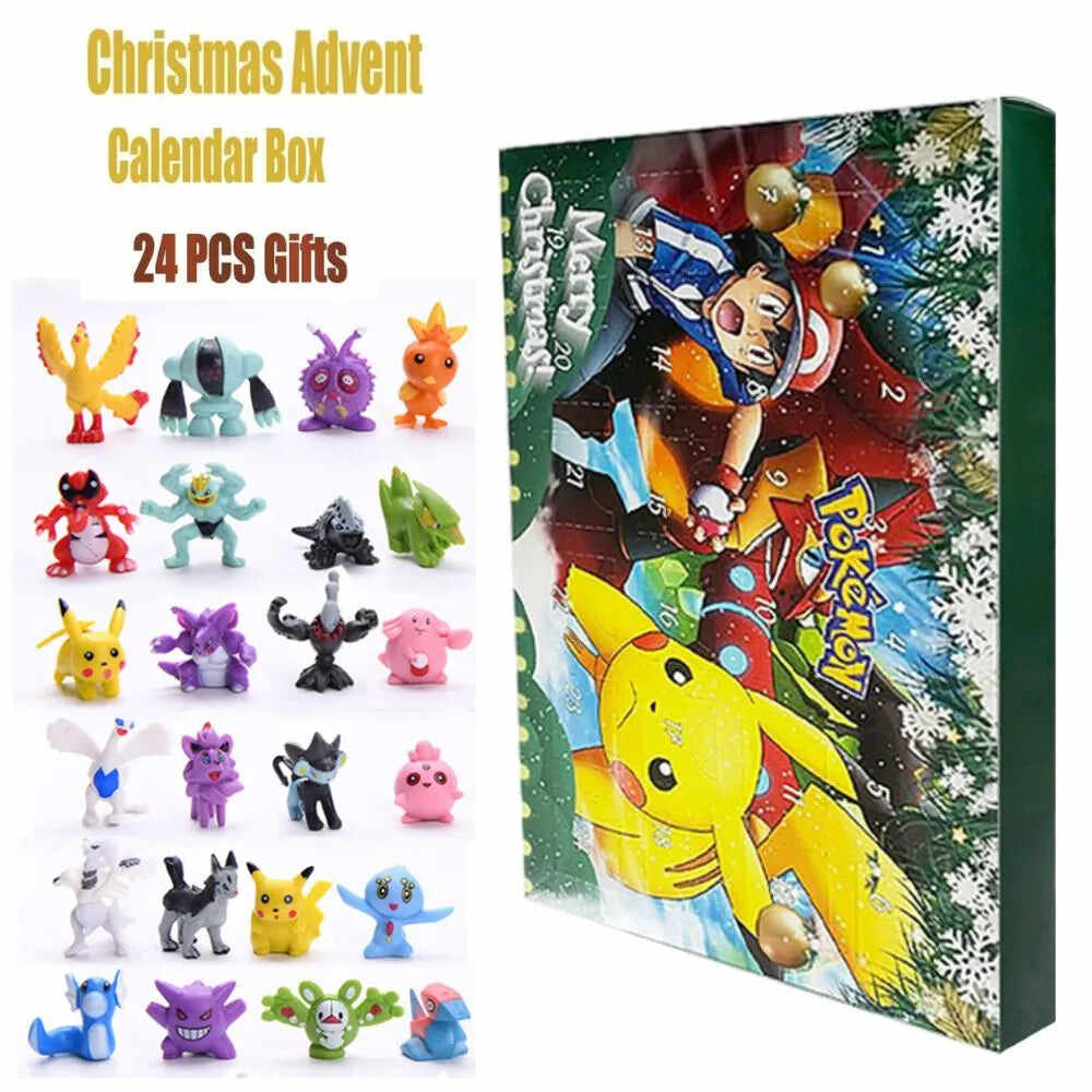 Pokemon Christmas Advent Calendar Mystery Box