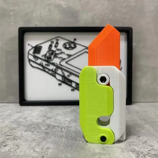 🔥HOT SALE NOW 49% OFF - 🥳 2023 3D Gravity Carrot Knife Decompression Toy