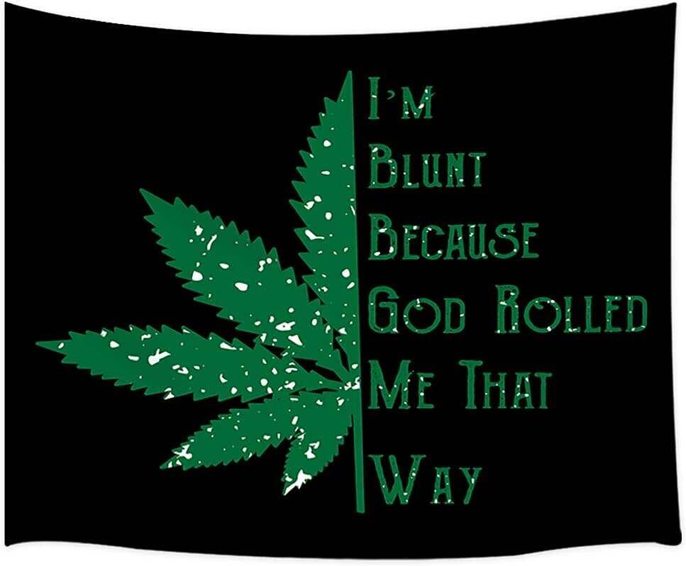 Weed Wall Tapestry Art Decor Photograph Backdrop