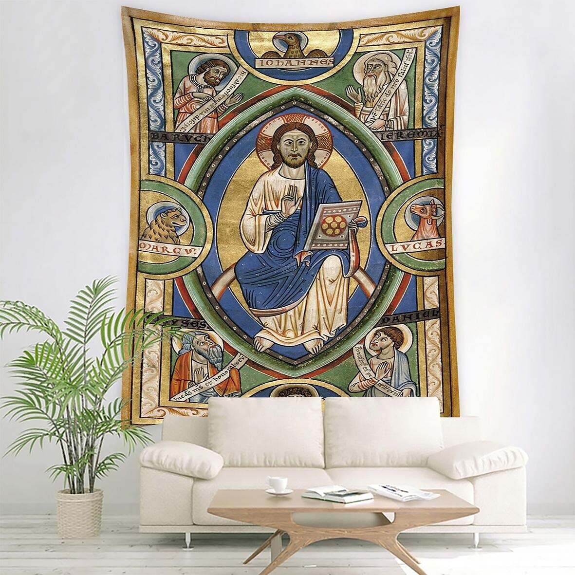 Medieval Wall Tapestry Art Decor