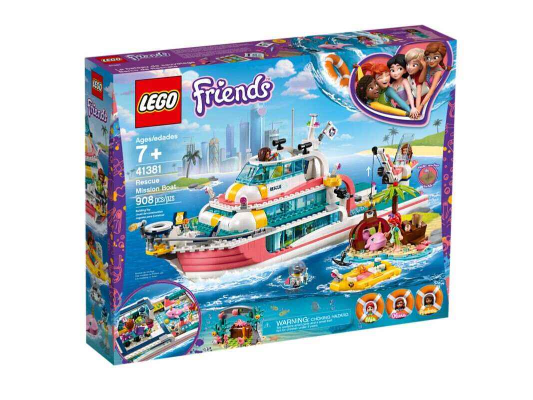 LEGO Rescue Mission Boat