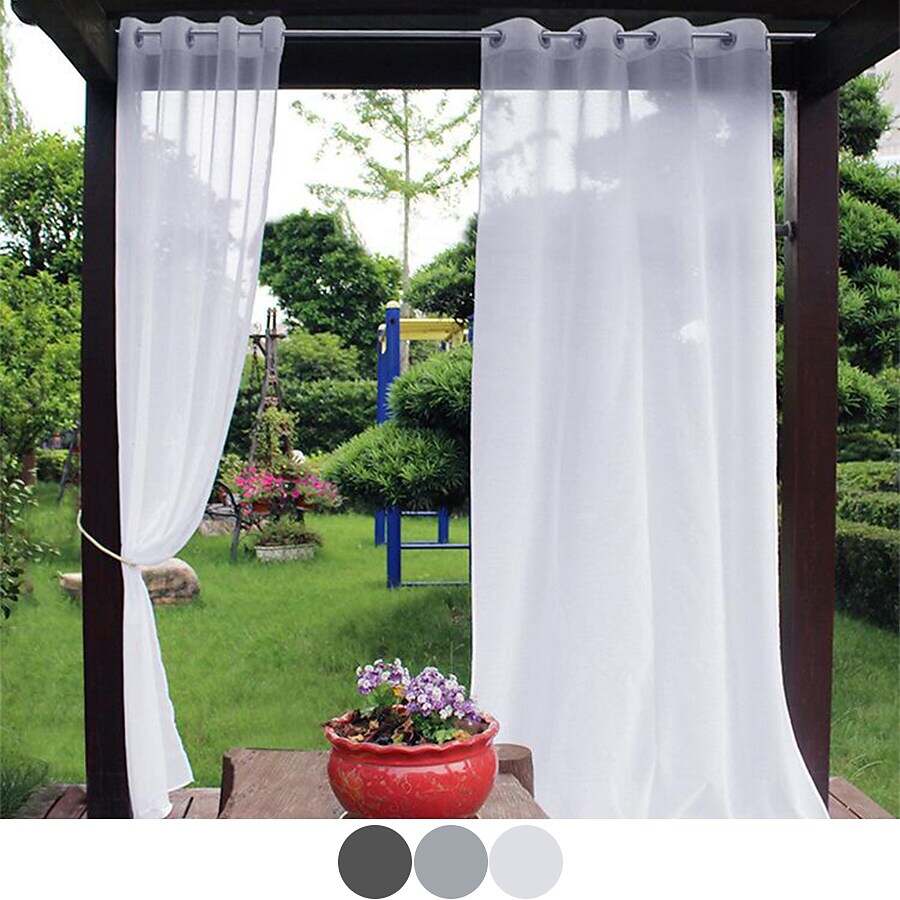 Waterproof Outdoor Curtain Privacy