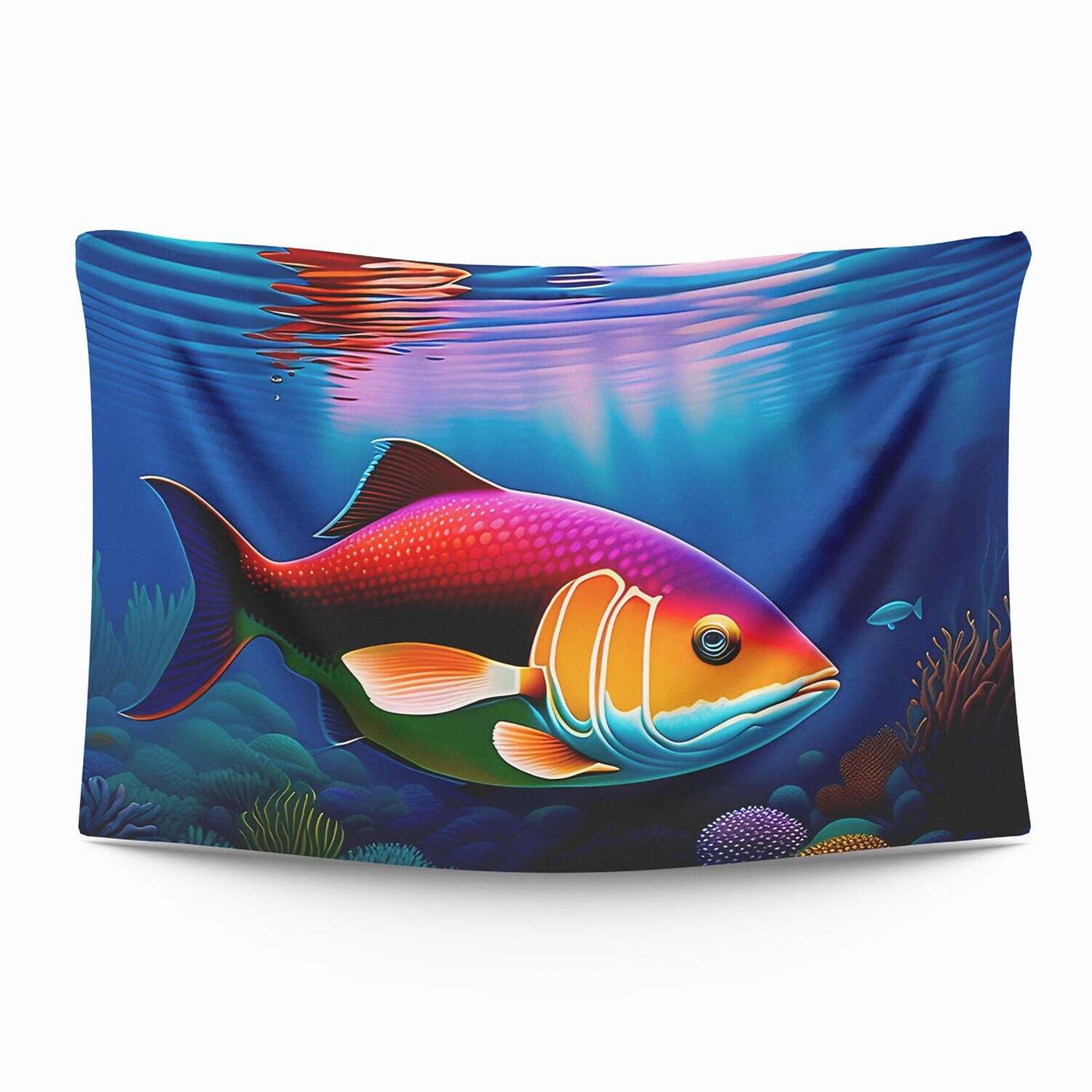 Ocean Fish Wall Tapestry Art Decor