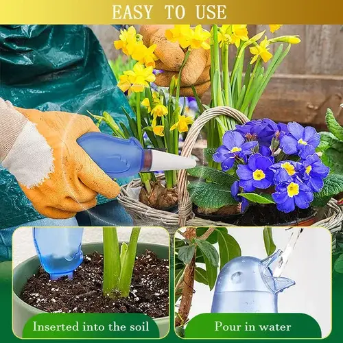 (🔥Spring Promotion 48% OFF) Self Spike Planter Drip Watering Bird