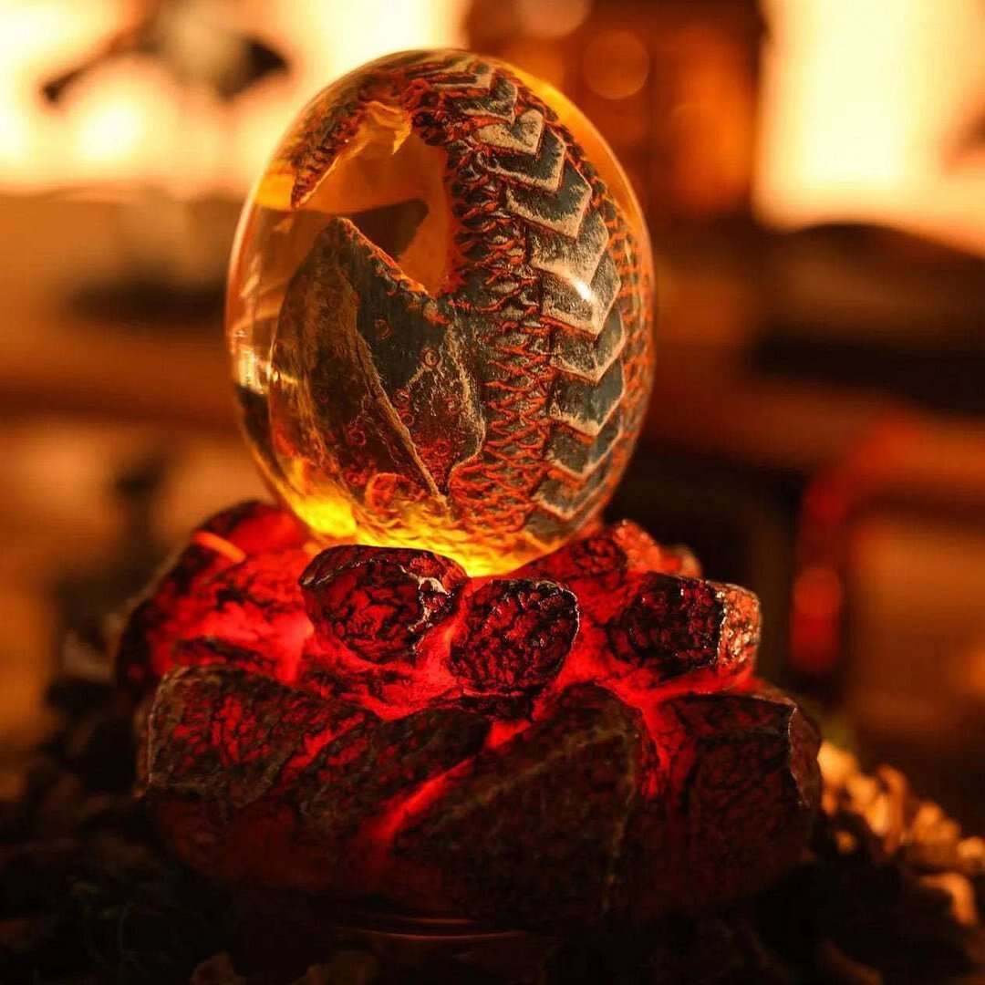 [Hot sale 46% OFF]Lava Dragon Egg-Perfect gift for dragon lovers&Free shipping if you buy two