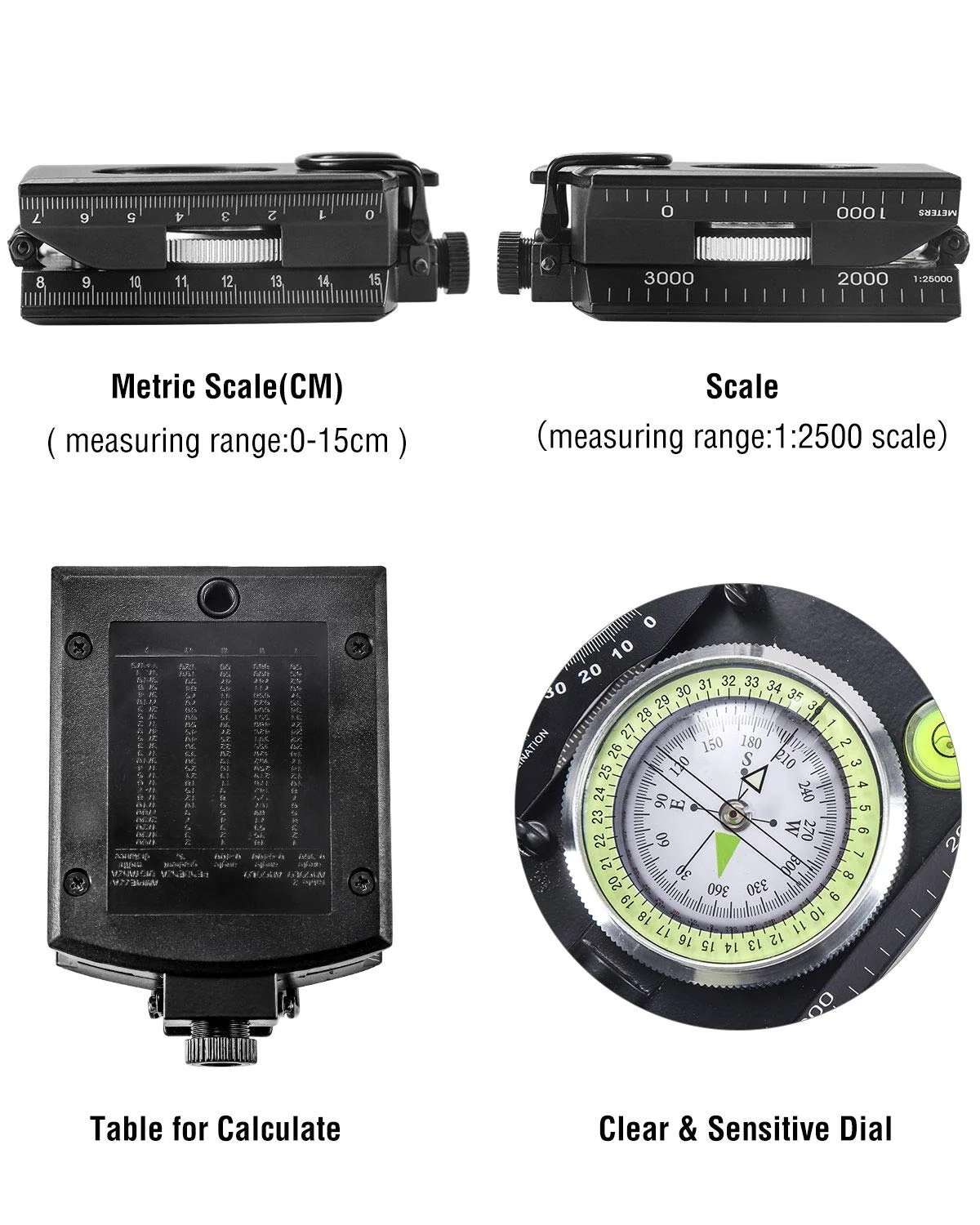 Last Day Special Sale 49% OFF - Multifunctional Military Aiming Navigation Compass