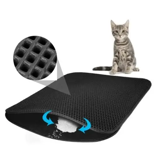 (🔥Last Day Promotion - 48% OFF) Foldable Cat Litter Mat - BUY 2 FREE SHIPPING