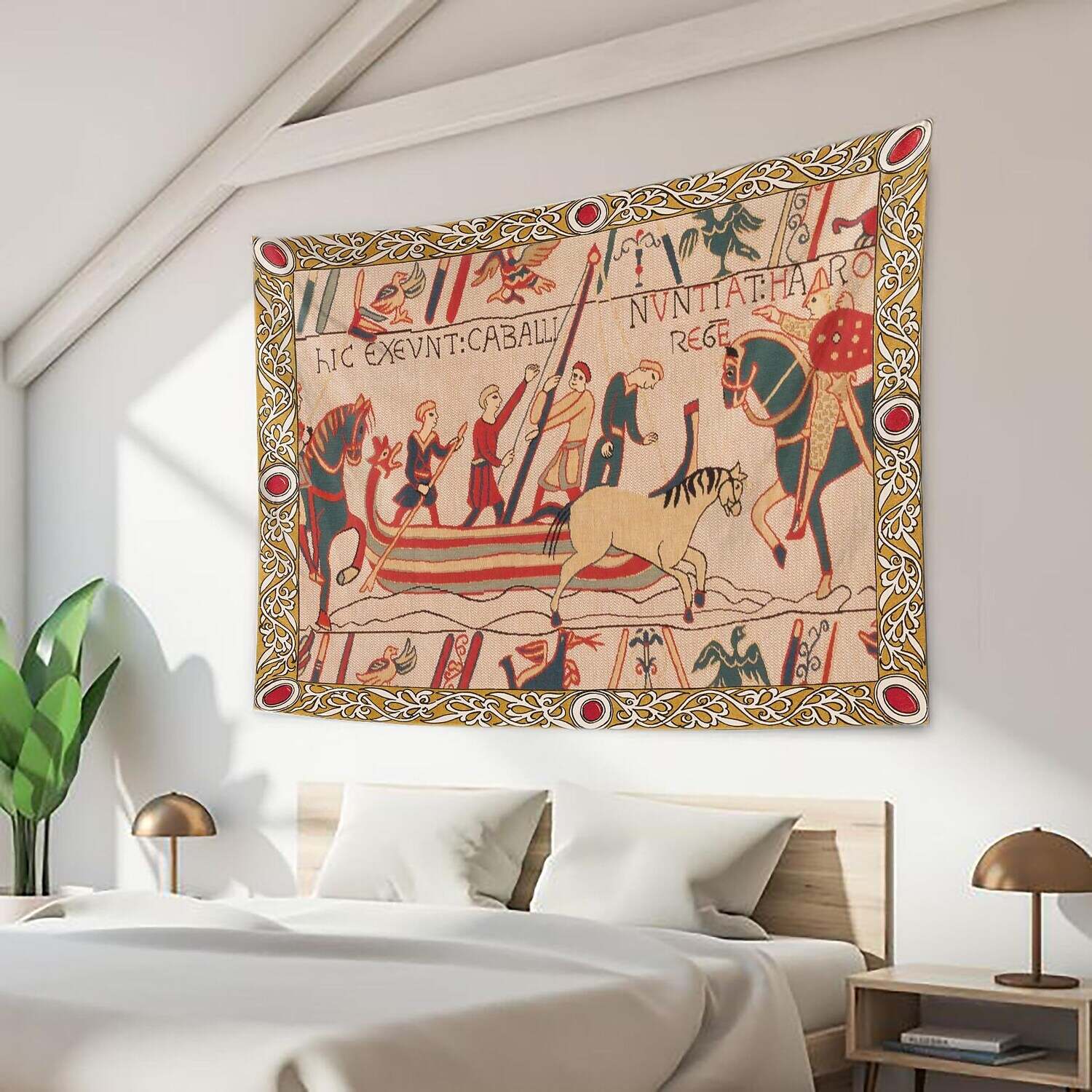 Bayeux Medieval Large Wall Tapestry Art Decor