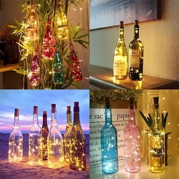 (HOT SALE NOW-50% OFF) BOTTLE LIGHTS ( Battery Included - Replaceable )(Buy 10 Extra 15%OFF)