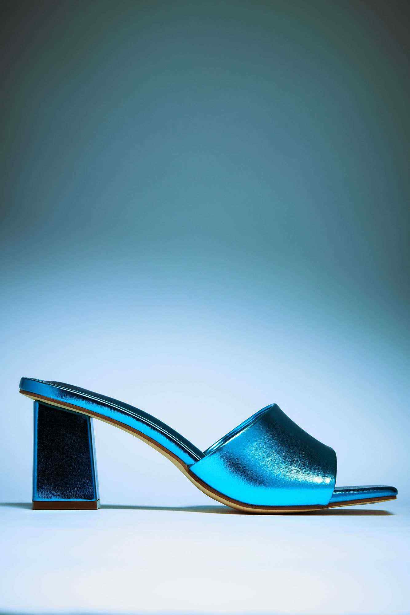 Meant To Last Heeled Mules    Blue