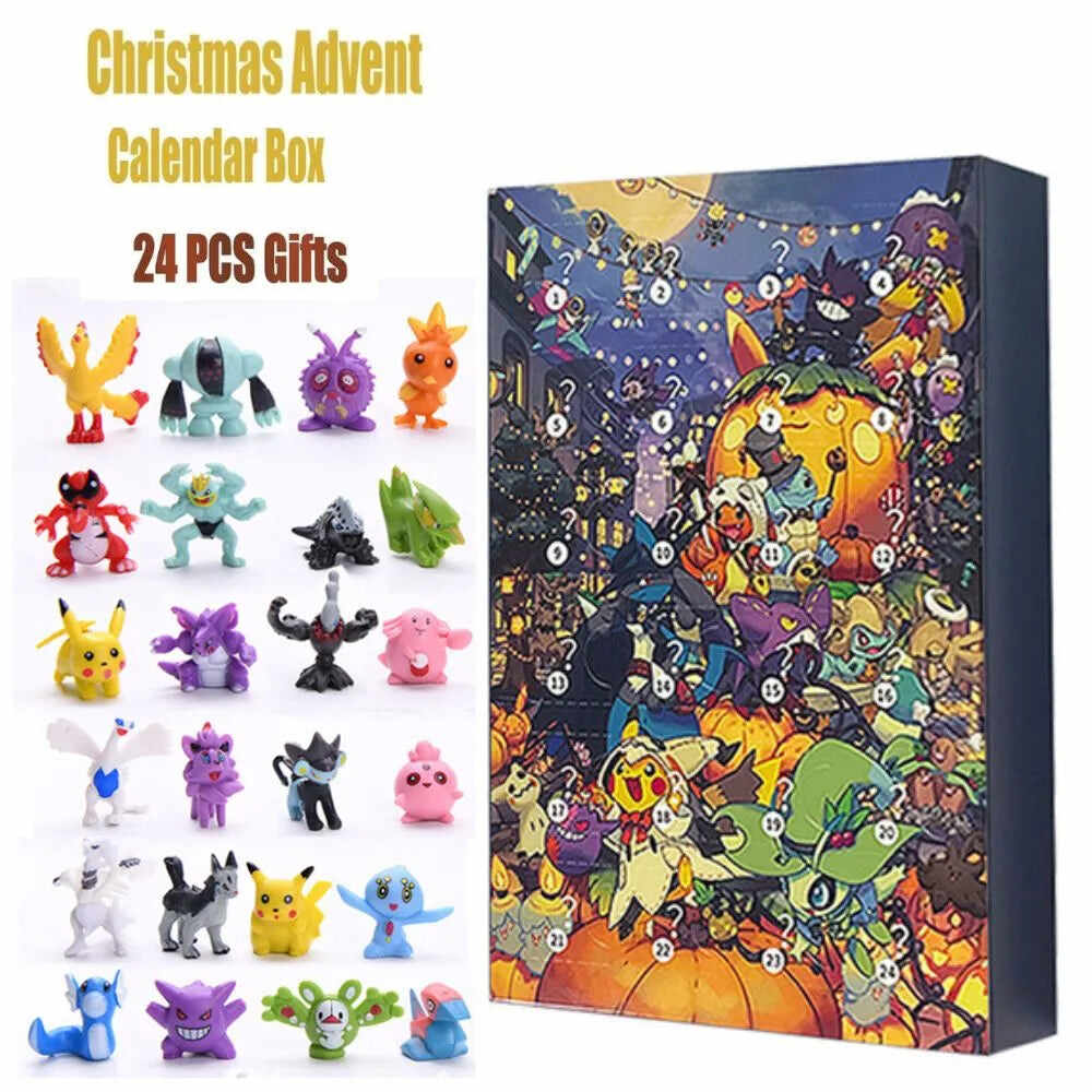 Pokemon Christmas Advent Calendar Mystery Box