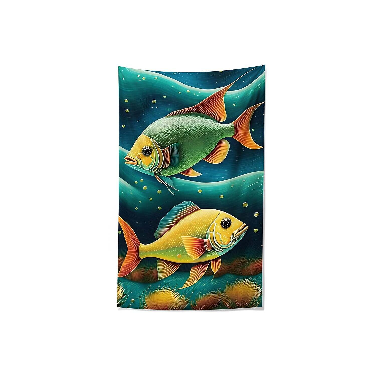 Ocean Fish Wall Tapestry Art Decor